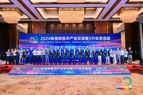 2024珠海微顯示產業交流暨XR生態活動舉辦，賦能文化藝術交流新形態